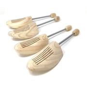 Cedar Elements Solid Pine Shoe Trees - 2 Pack (Medium)