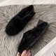 thumbnail image 5 of Zapatos de felpa para mujer, comodidad de otoño e invierno, además de zapatos de algodón cálidos de terciopelo, zapatos planos para el hogar, arrastre perezoso Wmkox8yii hj789, 5 of 7