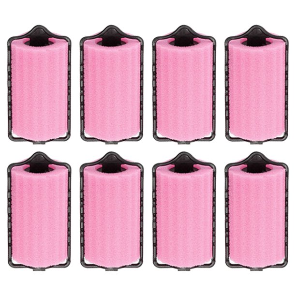 8 unids/set rizador de pelo de esponja rizador de pelo para dormir sin calor herramientas de peinado para el cabello DIY