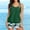 Green, variant on Rigardu Hot Sale!! Women's Bathing Suits Swimsuits Tankini Sets for Two Piece Blouson Tank Top with Boyshorts Swim Tops with Boy Shorts Women Swimsuits Sporty Swimwear