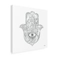 thumbnail image 2 of Kellie Day 'Buddha Hamsa Eye' Canvas Art, 2 of 4