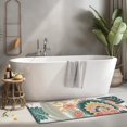 thumbnail image 2 of Tropical Pioneer Flower Pattern Kitchen Rug Mat,Kitchen Runner Rugs Non Skid Washable,Decorative Kitchen Floor Mats for Kitchen,Sink,Laundry,17"x47.2", 2 of 7