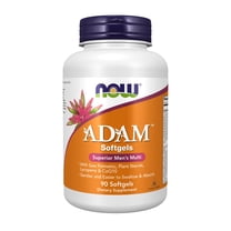 NOW Supplements, ADAM™ Men's Multivitamin with Saw Palmetto, Plant Sterols, Lycopene & CoQ10, 90 Softgels