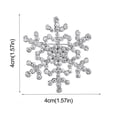 thumbnail image 1 of Elegant Christmas Snowflake Rhinestone Wedding Pin Brooch for, 1 of 3