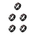 thumbnail image 2 of Anillos de Acero inoxidable Minnieouse dorado Punk minimalista abalorio para dedo regalos para hombres, 2 of 6