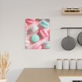 thumbnail image 6 of Sikiie Pastel Macarons Delight Print Canvas Decorative Hanging Painting, Anti-shrinkage Hanging Frame, Suitable for Home, Office Wall Decorations, 6 of 6