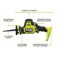 thumbnail image 2 of Brushless Compact Reciprocating Saw Bundle with Ryobi Saw, Battery, Charger, and Buho Tool Bag. High Performance 18-Volt Cordless, One Handed Operation, 2 of 7