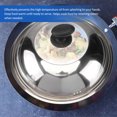 thumbnail image 5 of WASHWEPE Domed Lid For Frying Pan Stainless Steel 1Pack Silver Kitchen Tool, 5 of 10