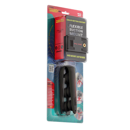 Tenikle - PRO Bendable Suction Cup Tripod Mount - Black