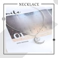 thumbnail image 4 of Collar de cadena con colgante, collar con gota de mano, collar de joyería de moda con mal de ojo para mujeres y niñas, añade tu encanto, 4 of 5