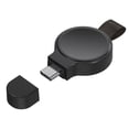 thumbnail image 1 of Cargador inalámbrico magnético portátil USB C para iWatch 7/6/5/4/3/2/1 (negro) WDOplteas  Para estrenar, 1 of 7