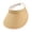 Beige, variant on Sun Visors for Women Men, Lightweight Sun Hat Sunvisor for Running, Portable Outdoor Sports Visor for Beach Summer Hiking and Walking, Breathable Cap, Lightweight Visor for Travel, Yellow