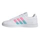 thumbnail image 2 of Tenis adidas Mujer Dama Casual Grand Court Base blanco 25.5 MX, 2 of 9
