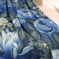 thumbnail image 3 of Pioneer Flower Blanket,Comfortable Soft Flannel Throw Blanket,All Season,Warm Lightweight Blankets for Sofa Bed Couch Living Room Chair,40"x50"(100x130cm), 3 of 4