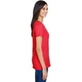 thumbnail image 2 of Champion T-Shirt à Manches Courtes pour Femmes, TG, Rouge Athlétique, 2 of 3
