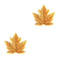 thumbnail image 4 of Cateissary Vibrantes decoraciones de hojas de arce Hojas de otoño artificiales para eventos y celebraciones Escribe un 2Conjunto, 4 of 6