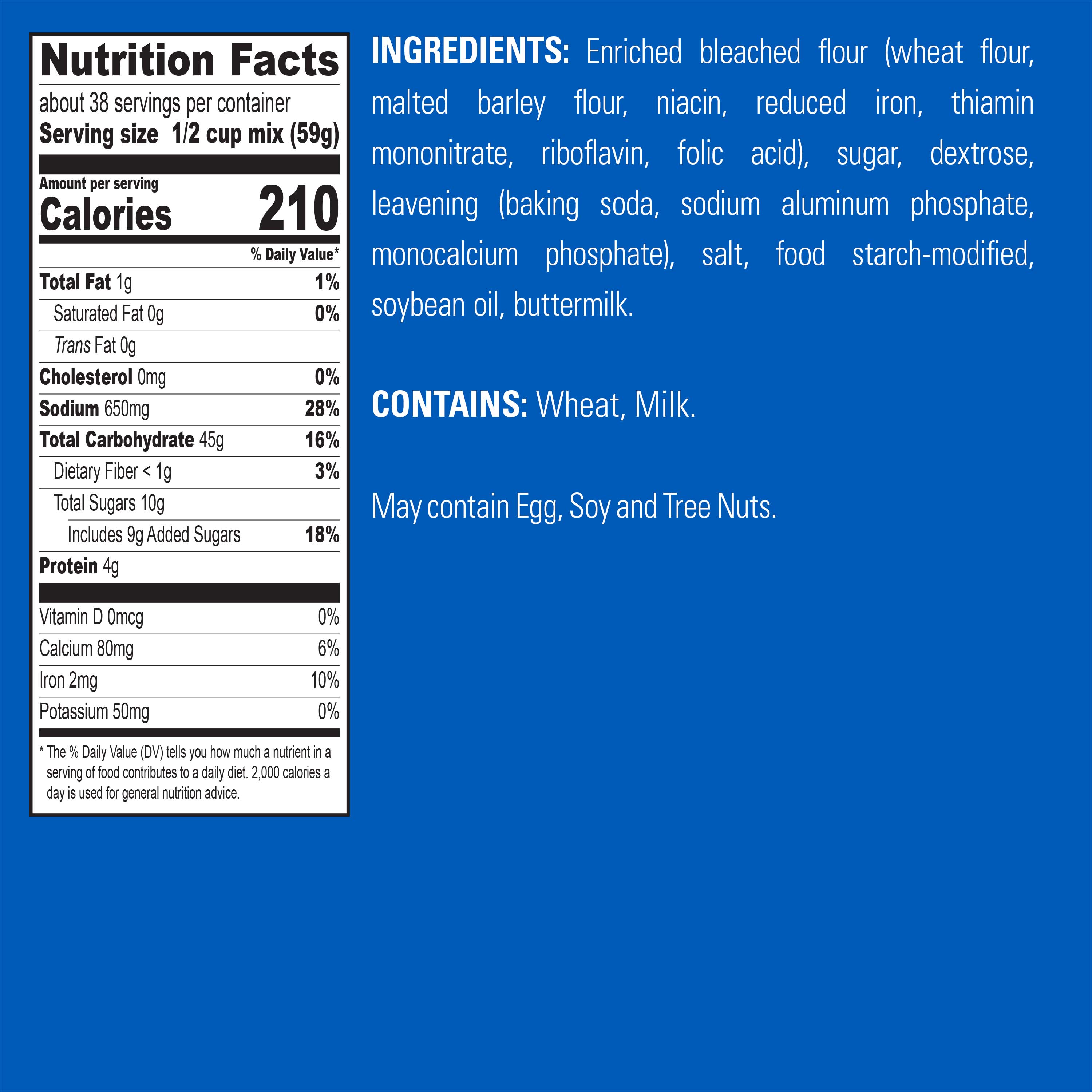 Buy Krusteaz Light & Fluffy Buttermilk Complete Pancake Mix, 5 lb Bag