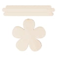 thumbnail image 1 of Posavasos de madera BLESIY Rebanadas en blanco sin terminar 30 Uds, 1 of 6