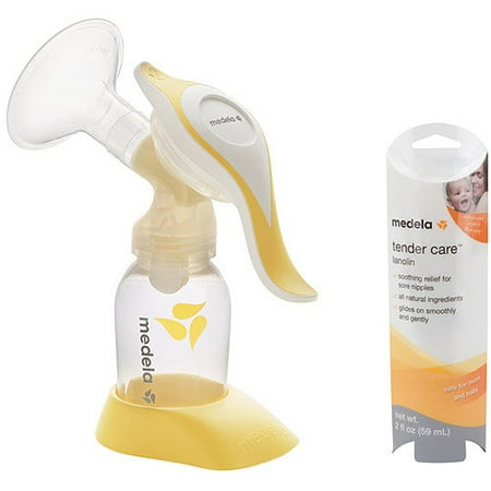 Medela - Harmony Manual Breastpump with Bonus Tender Care