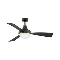 Hinkley Lighting - Oliver - 3 Blade Ceiling Fan with Light Kit In Traditional