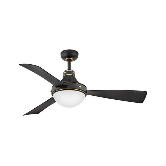 Hinkley Lighting - Oliver - 3 Blade Ceiling Fan with Light Kit In Traditional