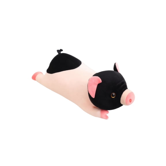 Pig Plush Pillow, Super Soft Stuffed Animal, 19.7 inch Long Cute Lying Pig Plush Toy, 1 Pack for Kids Adults Sleeping Hugging Decoration Birthday Christmas Gift