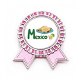 thumbnail image 1 of Tacos, tacos, tacos. Insignia broche Medalla rosa premiada, 1 of 3