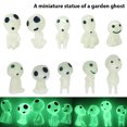 thumbnail image 2 of Muyoka Accesorios de jard铆n de hadas que brillan en la oscuridad, 谩rbol, elfos, decoraci贸n de jard铆n, fantasma luminoso en miniatura, kit de 10 piezas para micro gnomos de paisaje, decoraci贸n de jard, 2 of 7