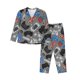 thumbnail image 1 of Balery Video Game Conjunto de Pijama con Estampado para Mujer, Conjunto de Dos Piezas con Manga Larga, Ropa de Dormir Suave con Bolsillos, Pijamas Cómodos-Medium, 1 of 7