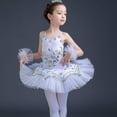 thumbnail image 5 of IROINNID Girls Tights Ballet Suit Sparkling Ballet Skirt Princess Dress, 5 of 9