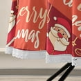 thumbnail image 5 of Coolnut Cute Santa Claus Characters Round Tablecloth 60", Waterproof Table Cloths with Umbrella Hole and Zipper,Party Patio Table Covers for Outdoor Backyard /BBQ/Picnic, 5 of 7