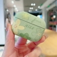 thumbnail image 1 of Bamboohart 1pc Floral Design TPU Case for AirPods 1/2 and Pro  Shockproof Protective Cover Compatible with 3rd and 4th Generation AirPods, 1 of 7
