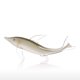 thumbnail image 4 of gris pescado regalo de vidrio ornamento Animal estatuilla Handblown decoración casera gris Tooarts Artesanía de vidrio, 4 of 7
