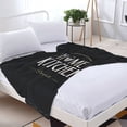 thumbnail image 3 of Cozy Soft Flannel Blanket - Durable Warm Elegant Design for Sofa Travel Bed & Chair - Perfect for Comfort & Style, 3 of 7