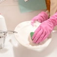 thumbnail image 3 of Guantes de goma para cocina Bamllum, 4 pares, reutilizables, talla grande, 3 of 6