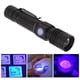 thumbnail image 4 of Linterna UV De 365 Nm, Linterna LED IPX4 De 365 Nm, Detector De Orina, Portátil De aleación De Aluminio Para Garaje, 4 of 8