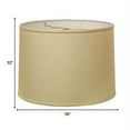 thumbnail image 2 of HomeRoots 470197 18 in. Throwback Drum Linen Lampshade Parchment Beige, 2 of 6