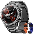 thumbnail image 1 of Reloj inteligente Hwagol Military de 1.52 pulgadas con más de 100 modos deportivos para hombre, 1 of 9