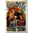 thumbnail image 1 of Ceramic Tile Mural-Alphonse Mucha Poster Art Wall Tile Mural 30. 32" w x 48" h using (24) 8 x 8 ceramic tiles, 1 of 3