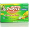 Zyrtec Children's 24 Hour Allergy Dissolve Tabs, Citrus 24 ea (Pack of 4)