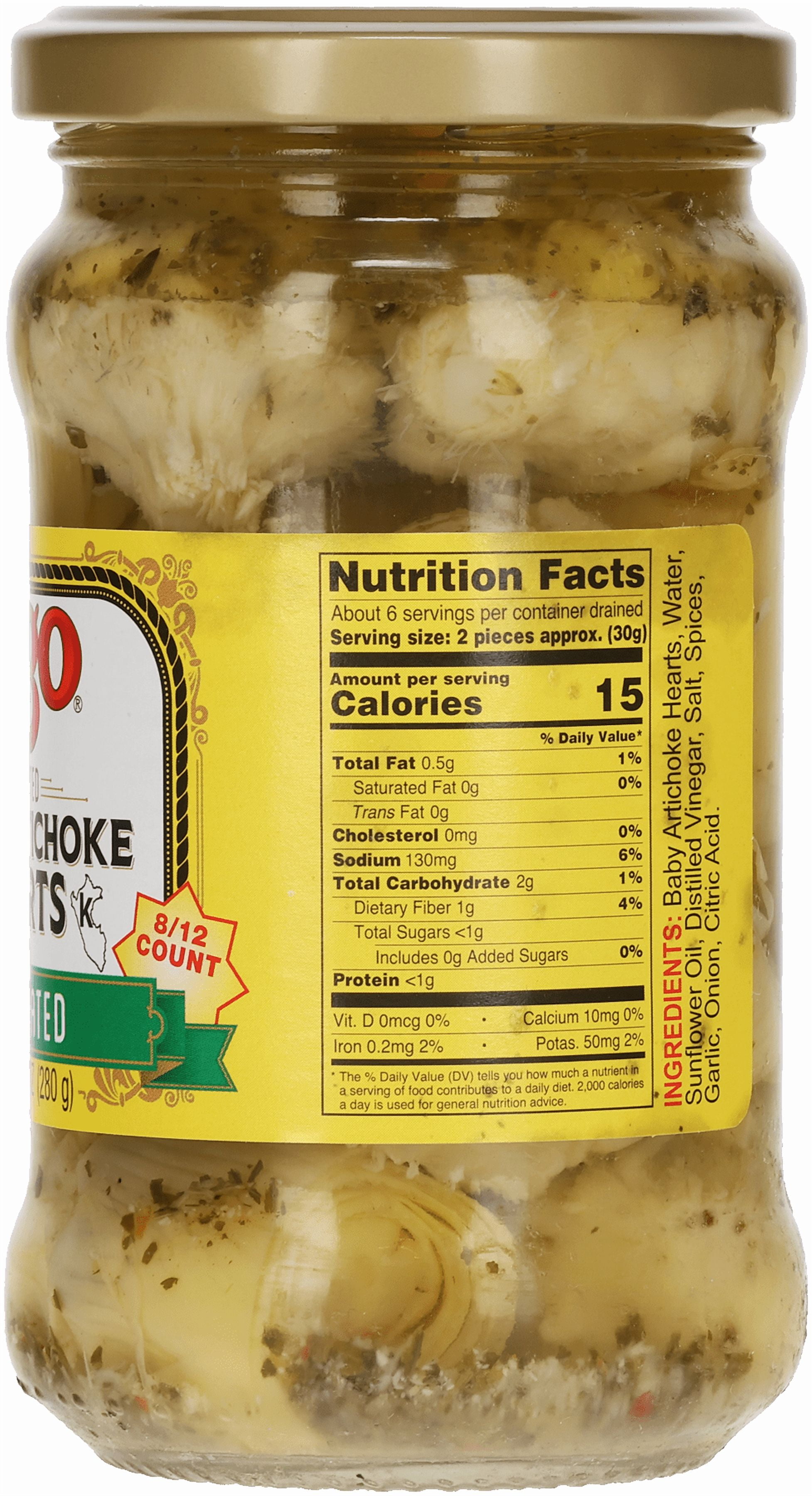 Vigo Marinated Baby Artichoke Hearts, 9.9 oz