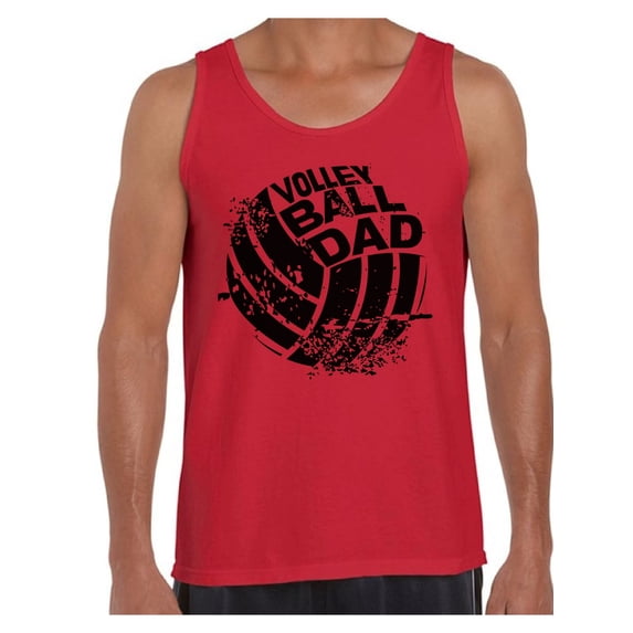 Awkward Styles Men's Volleyball Dad Graphic Tank Tops Black Team Sport Volleyball Father's Day Gift