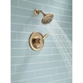thumbnail image 4 of Delta Faucet Lahara 17 Series Dual-Function Shower Trim Kit with 5-Spray Touch-Clean Shower Head, Champagne Bronze T17238-CZ (Valve Not Included), 4 of 4