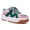 Pink/Green, variant on LUCKY STEP Stylish Thick Soled Sneakers Multi Colored Shoelaces Casual Shoes,Black&White,Womens