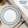 thumbnail image 3 of Corelle Cusco 16-Piece Glass Dinnerware Set (Service for 4), 3 of 9