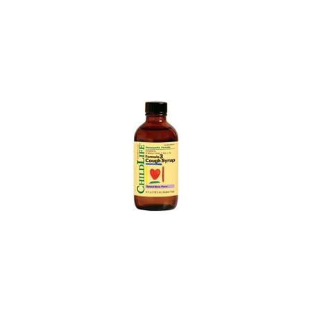 Formula 3 Cough Syrup Natural Cherry Child Life 4 oz (Best Homeopathic Cough Syrup)