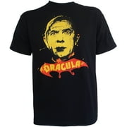 Universal Monsters Mens Dracula Bela Lugosi Yellow Face T-Shirt