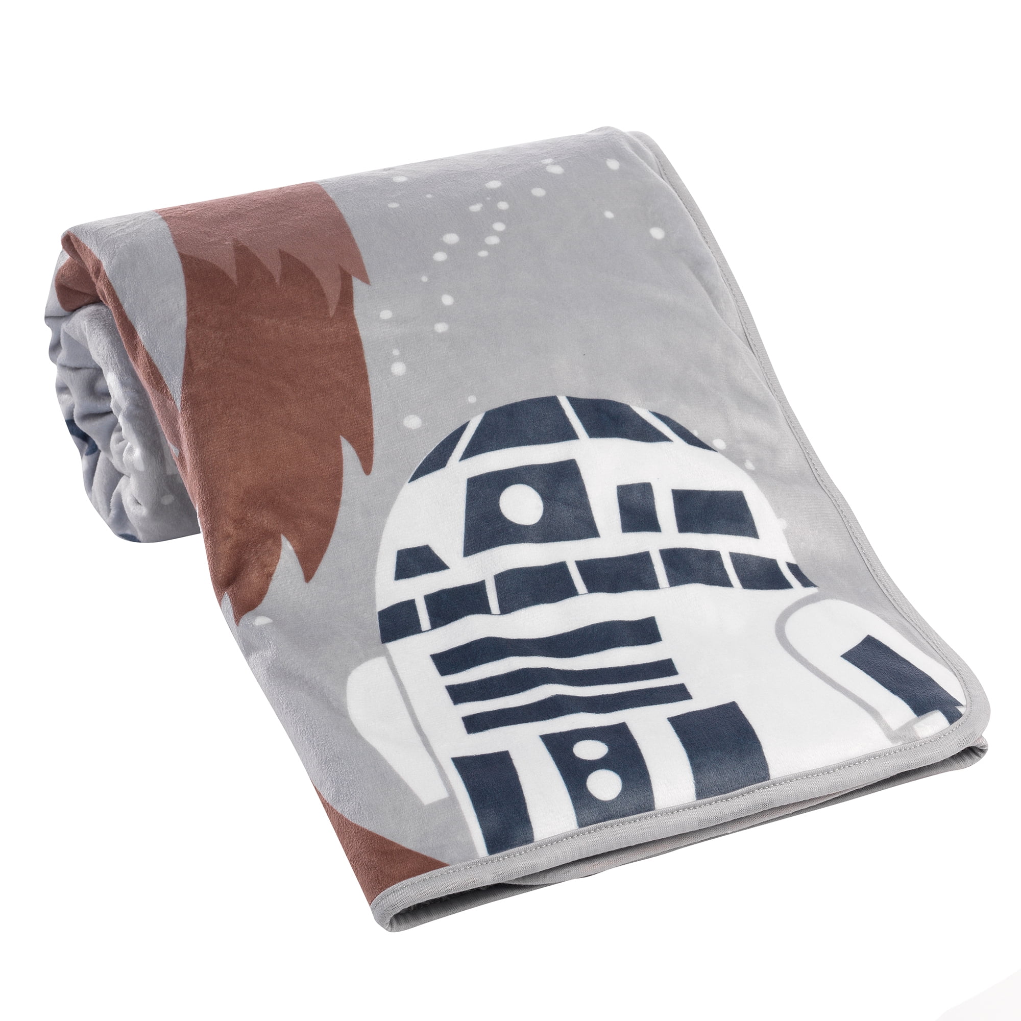 Lambs Ivy Star Wars Rebels Baby Blanket Gray