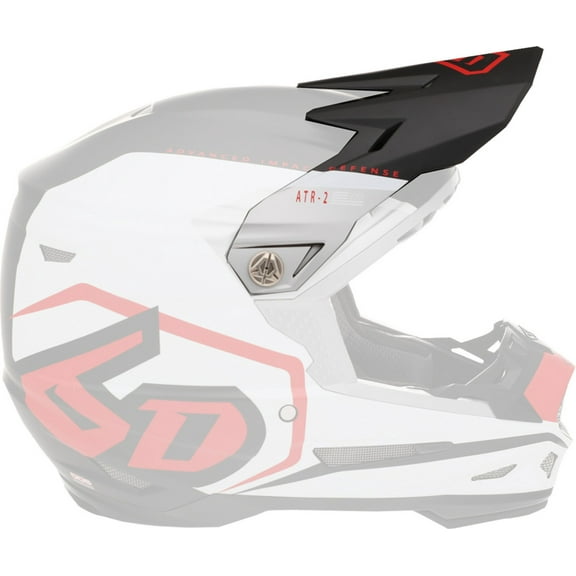 6D ATR-2 Delta Visor/Peak Red