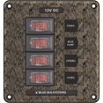 thumbnail image 1 of Panel de interruptores de disyuntores Blue Sea Systems 4323 4 Pos, 1 of 1